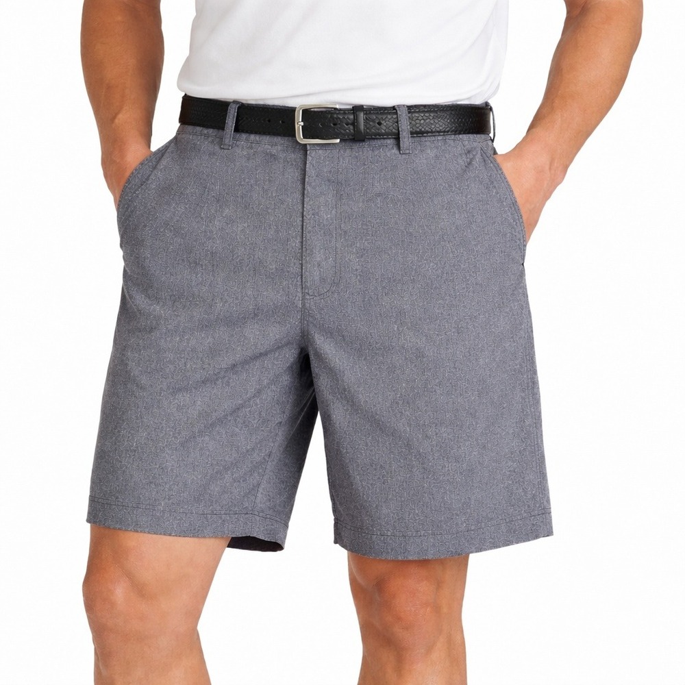 Under Armour‎ Mens HeatGear Golf Shorts Gray Heather Loose Fit Size 40